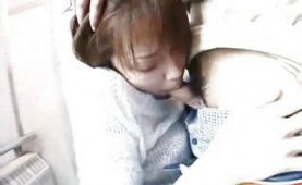 Fucked on the toilet floor