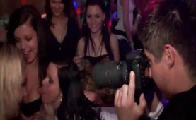 Wild party girls sucking and fucking