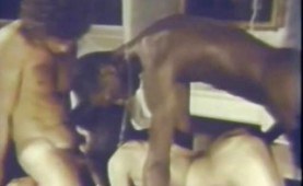 Interracial threesome