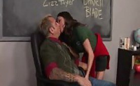 Horny teen is gonna fuck her teacher