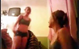 Stickam Girls Get Naked - Three girls getting naked in front of the webcam - AL4A