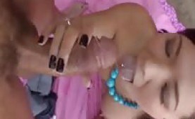 Young Asian London Keyes gets her pussy pounded