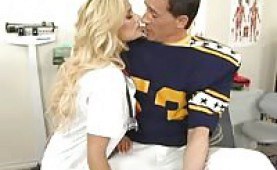 Dr. Stylez takes good care of this football cock.  