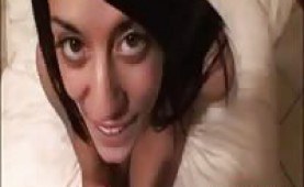 Amateur pov style hardcore sex