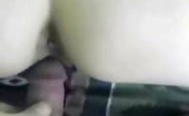 Amateur upclose doggiestyle action