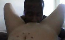 Busty redhead fucked by a black guy