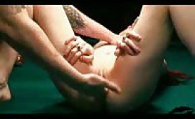 Liz Vicious fucked in the pool table