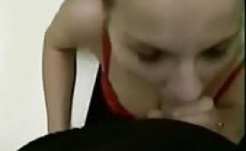 Blonde amateur gets fucked in the dressing room