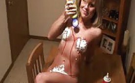 Madden loves to play with whipped cream