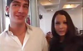 Russian teen fucking a friend for a few dollars