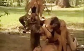 After a hot photoshoot the group starts an orgy