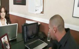 Big titted Capri having sex at work 