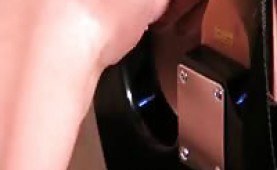 Amateur babe fucks a guitar before riding on a cock