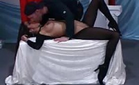 Hot model gets fucked by her photographer