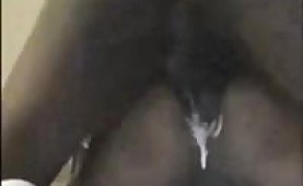 Cumfilled gay butthole getting pumped hard