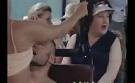 Hardcore sex in a public bus