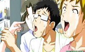 Hentai teens want facials