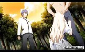 Hentai hardcore action in the forest