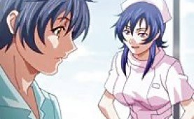 Busty hentai nurse fucked