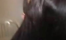 Horny blonde gets her pussy eaten at a college party