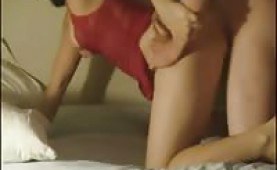 Amateur couple filming their hardcore actions