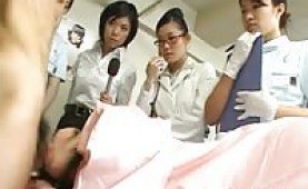 Asian girls sucking cum out of cocks at the hospital