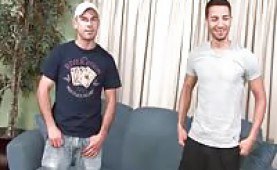 Young latin stud getting his ass fucked