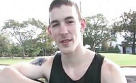 Straight guy picked up from the park for a bit of fun