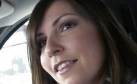 Hot teen picked up and fucked 