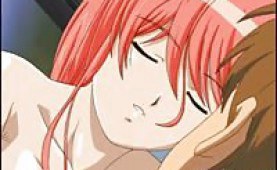 Redhead hentai chick in hardcore action