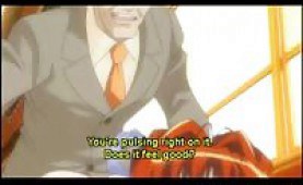 Horny old guy fucking a hentai young chick