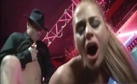 Sexy Cathy Heaven loves getting fucked by two guys