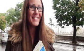 Hungarian chick picked up and fucked