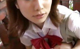 Hot asian girl teasing