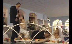 Foursome after the wedding