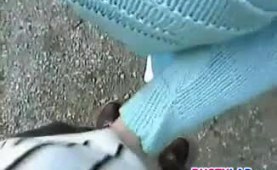 Busty Chick From The Park Fucking