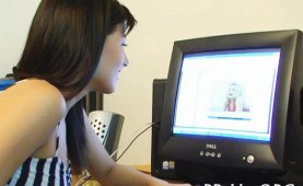 Arousing cock sucking