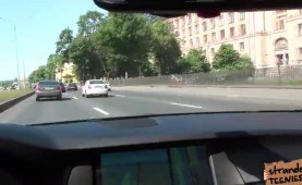 Teen Foxy Di is rescued by a stranger and they have anal sex 