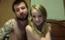 Naughty Couple Toying In Front Of Cam