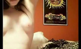 Chubby Brunette Having Fun With Herself On Cam
