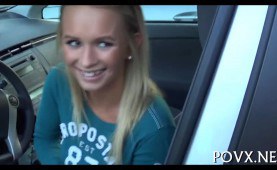 Juicy blonde waiting for a dick in her twat