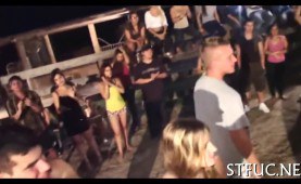 Amateur chicks flashing tits