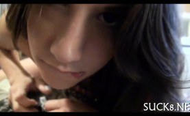 Sexy Brunette Getting Pound In POV