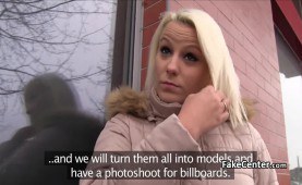 Wild teen fucked in public