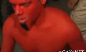 Gay gone wild in cock sucking party