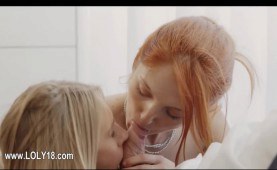 Hot secretaries sucking on their boss pecker