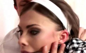 Patient examined in the ass by her perv doctor