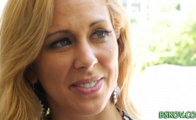 Cherie DeVille rides cock