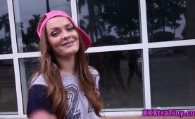 little girl nextdoor rammed