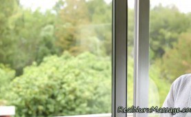 jizz face hole nuru masseur